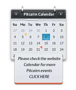 Pitcairn Calendar